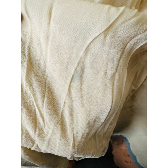 PAMELA LOVE x RTR Multicolored Color Block Crewneck Chiffon Midi Dress Size L - Picture 10 of 15